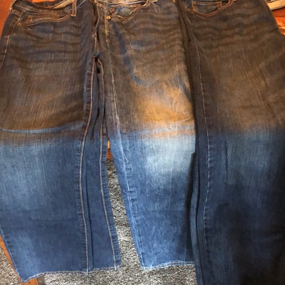 3 Pairs of American Eagle jeans 32 length - Picture 2 of 2